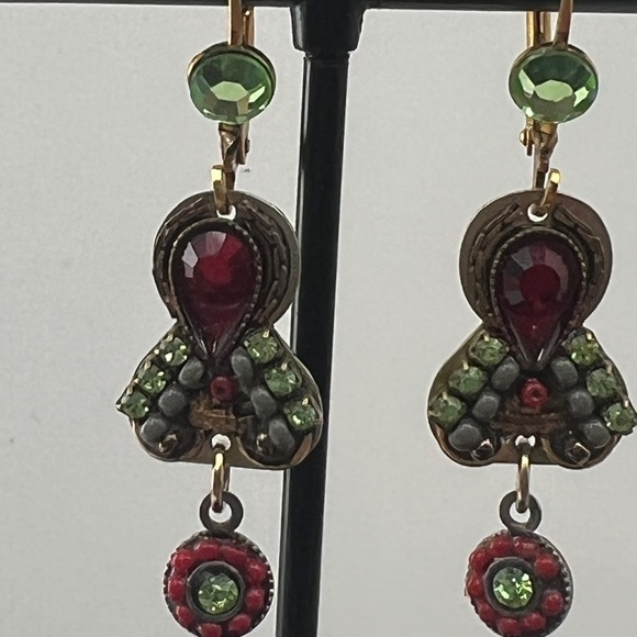 Adaya Earrings Vintage Signed - Picture 8 of 13